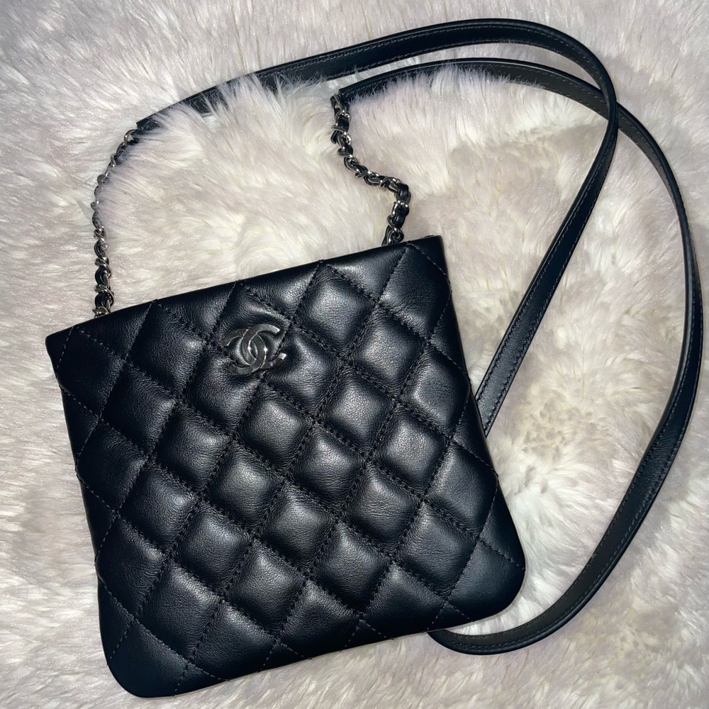 Chanel Quilted lambskin crossbody bag